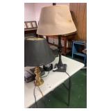 Lot set 2 lamps 2 alarm clocks