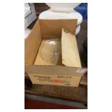 Glass Kromex giftware Round covered casserole