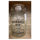 Penn Cress Buttermilk Jar