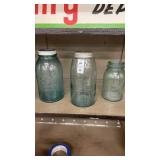 Blue ball jars