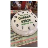 Quaker state clock broken