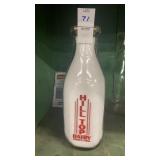 Hill top dairy bottle