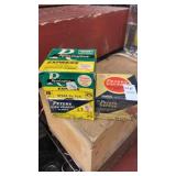 Three boxes of 16 gauge shotgun shells