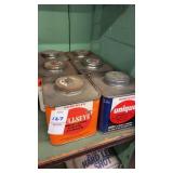 6 cans of assorted gun powder
