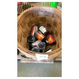Basket of 35mm film