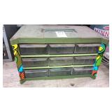 Fly fishing tying supplies organizer