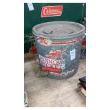 Galvanized minnow bait bucket Old Pal