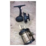 2 fishing reels 1 Zebco 707, Lawrence USA