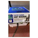 Rubber Hip waders size 9 Hodgman