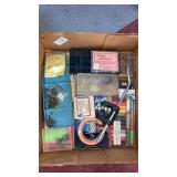 Fly fishing tying supplies traylot