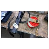 Dacor stainless steel divers knife, cord reel