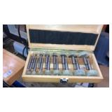 Forstner bits in case