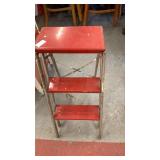 Red step ladder