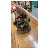 Tom Clark gnomes in a basket 7 inches tall