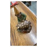 Tom Clark gnome with piggy bank 7 inches tall