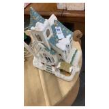 Battery operated Church statue
