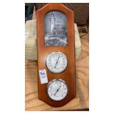 Lighthouse decor weather station