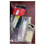 Lot of nylon wire ties 3 pkgs