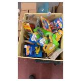 Box lot of new hot wheels and matchbox