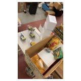 Box lot of small Tonkas, lego and matchbox