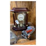 Mantle clock and car