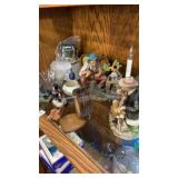 Lot of figurines, coasters and other