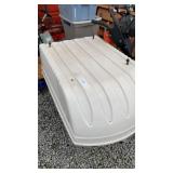 Air conditioning unit for trailer or camper