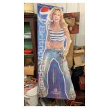 Britney Spears 6 ft cardboard Pepsi