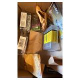 Tray lot of nails etc