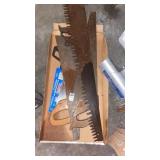 Tray lot of saws