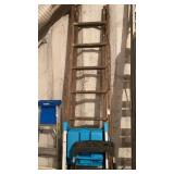 20 foot wooden extension ladder