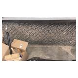 Roll of chain link fencing