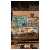 Box lot of multiple tarps