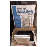 Gable vents and covers