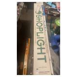 Flourescent shop light in box