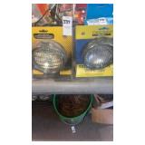 2 halogen work lights 12v
