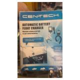 Automatic battery float charger