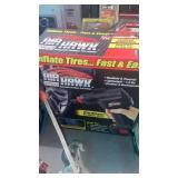 Air hawk cordless tire infltator