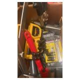 Box lot of tools