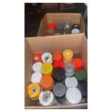 2 boxes of spray paint, undercoating etc
