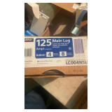 125 amp main lug