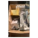 Box lot of miscellaneous electrical items