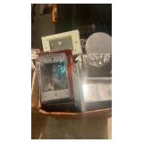 Box lot of electrical boxes etc