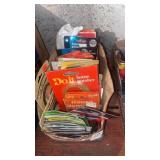 Box lot of of number decals