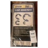 E clip assortment