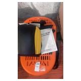 Snow shoes and knee pads