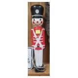Blow mold toy soldier
