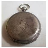 Key wind pocket watch - works