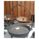 Hearth vintage spider pot