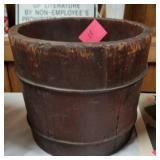 Wooden livery grain measure